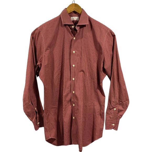 4/$25 Richard Bennett Tailored Casual Button Down Size L - Picture 1 of 6